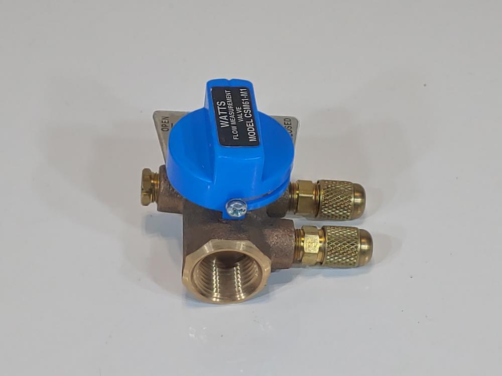 Watts 1/2" Flow Measurement Balancing Valve Model CSM-61-M1