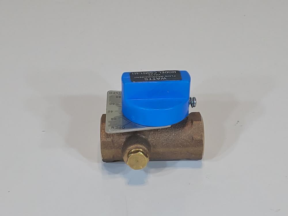 Watts 1/2" Flow Measurement Balancing Valve Model CSM-61-M1