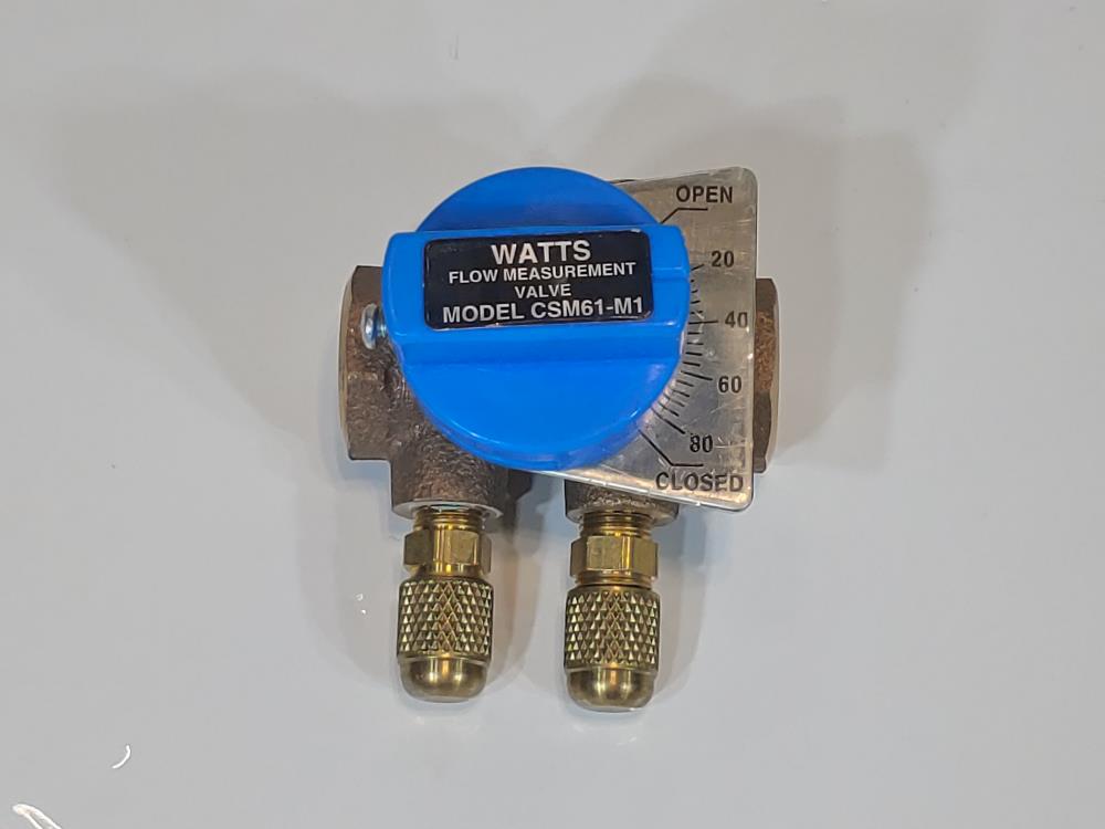 Watts 1/2" Flow Measurement Balancing Valve Model CSM-61-M1