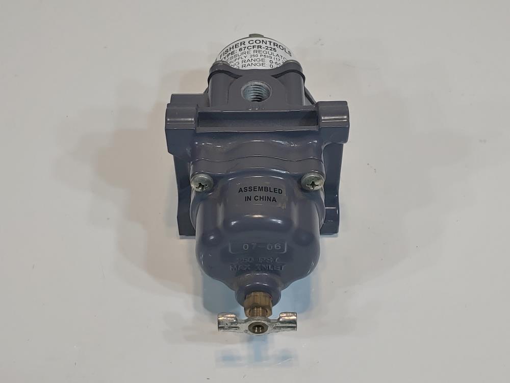 Fisher 250 PSI 1/4" Pressure Regulator  67CFR-225