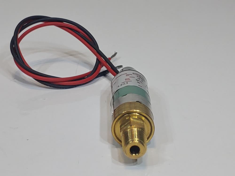 Asco JB18A214A Miniature Pressure Switch 1/4" NPT 