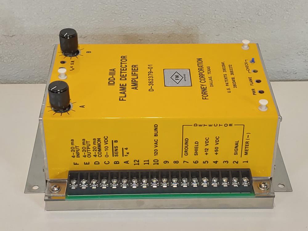 Forney Flame Detector Amplifier D-362379-01