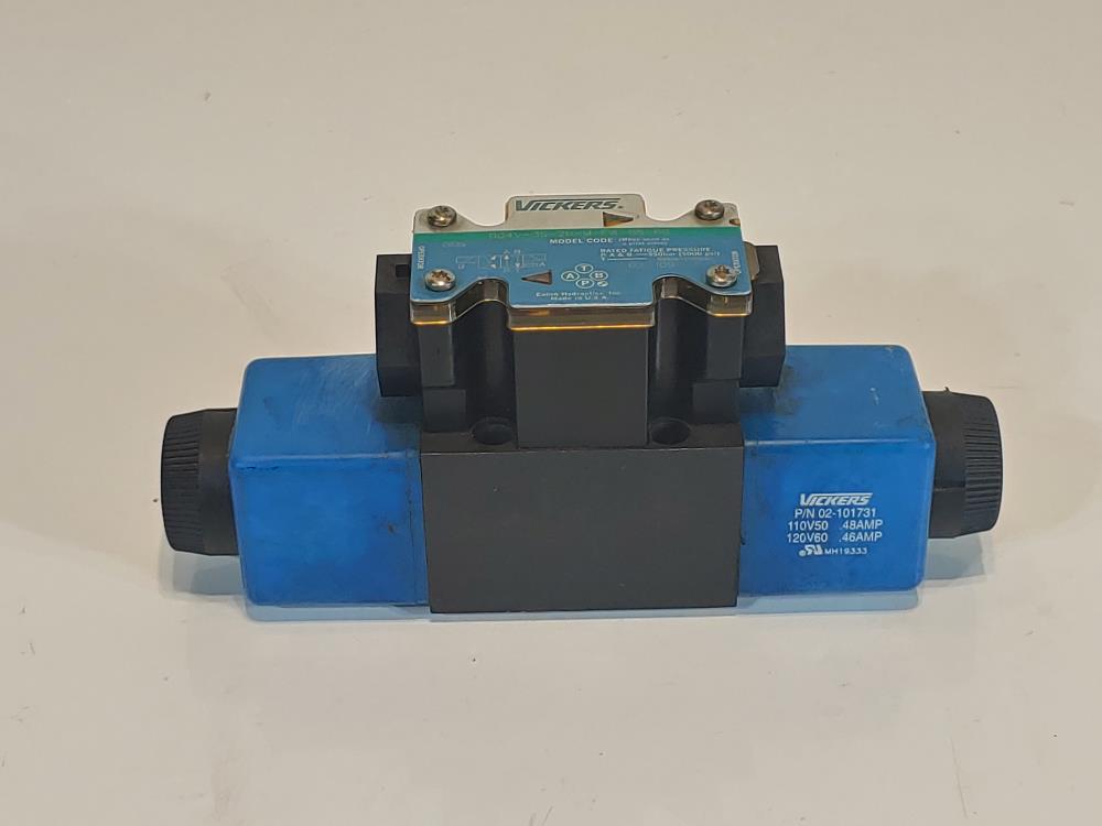 Vickers Eaton DG4V-3S-2N-M-FW-B5-60 Directional Control Valve Solenoid Actuation