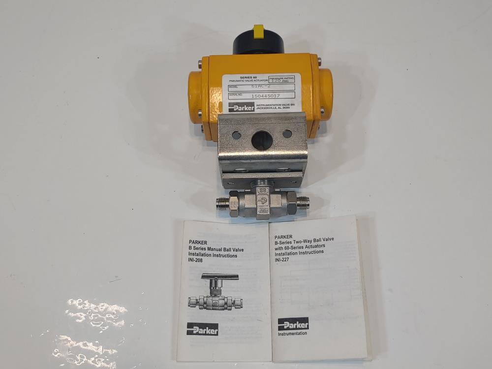 Parker 61AC-2 Pneumatic Valve Actuator Series 60