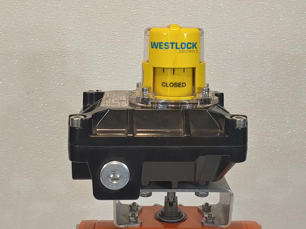 Cameron 1" 600 Actuated Ball Valve w/ Westlock Positioner 