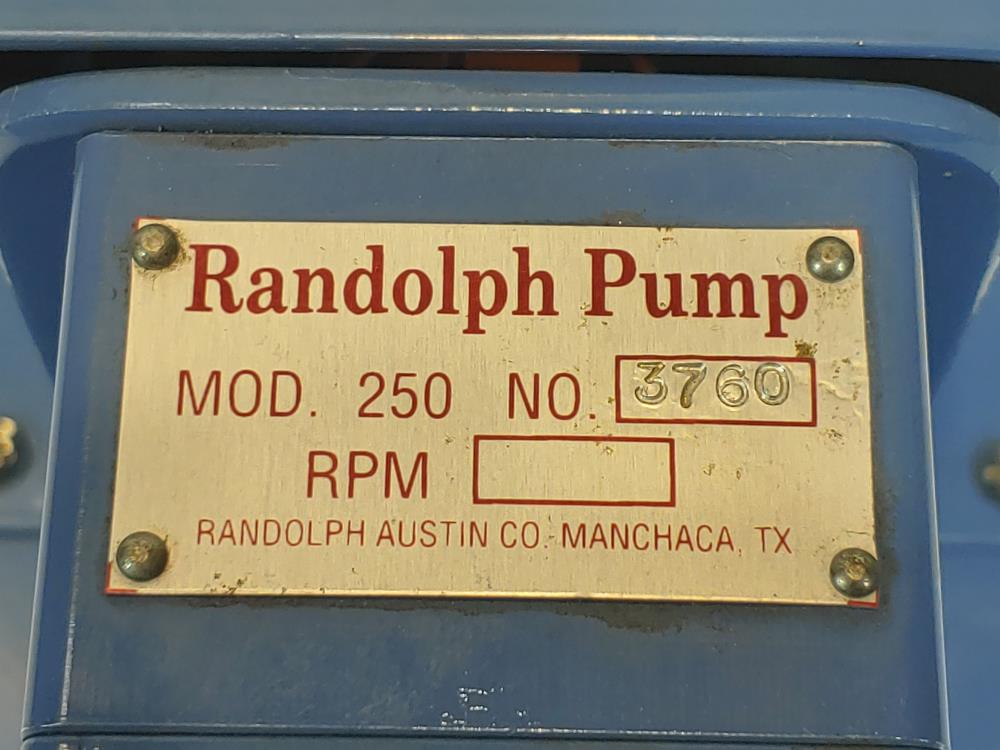 Randolph 250 Air Motor Driven Peristaltic Pump 