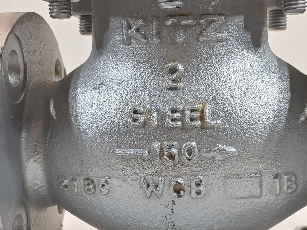 Kitz 2" ( DN50 )150# (PN20 ) Carbon Steel Globe Valve Code: SCJS