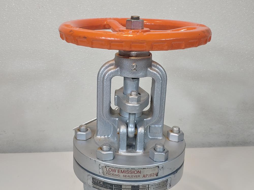 Kitz 2" ( DN50 )150# (PN20 ) Carbon Steel Globe Valve Code: SCJS