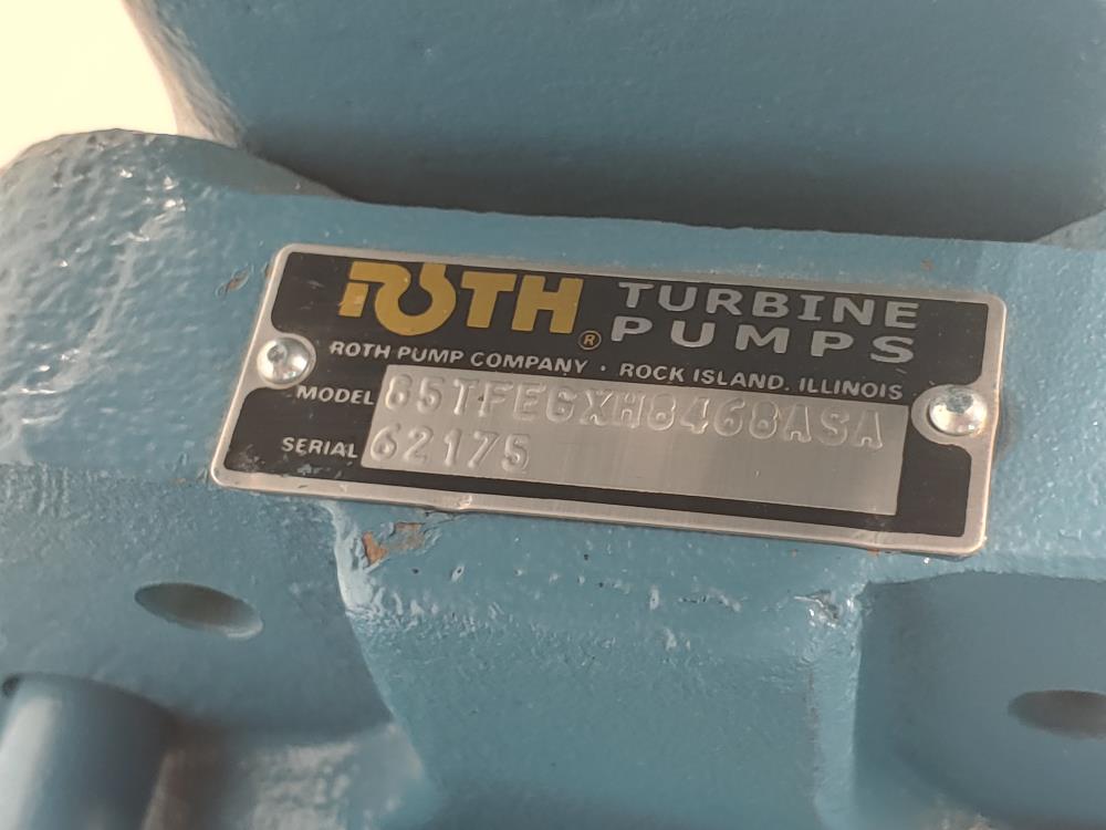 Roth Multistage Turbine Pump Model#: 85TFEGXH8468ASA