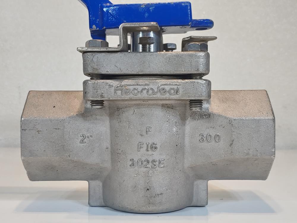 Fluoroseal 2" FNPT 300# Plug Valve