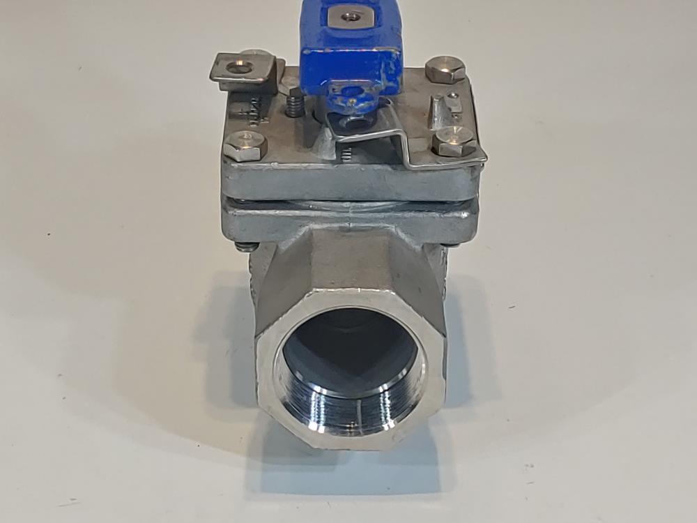 Fluoroseal 2" FNPT 300# Plug Valve