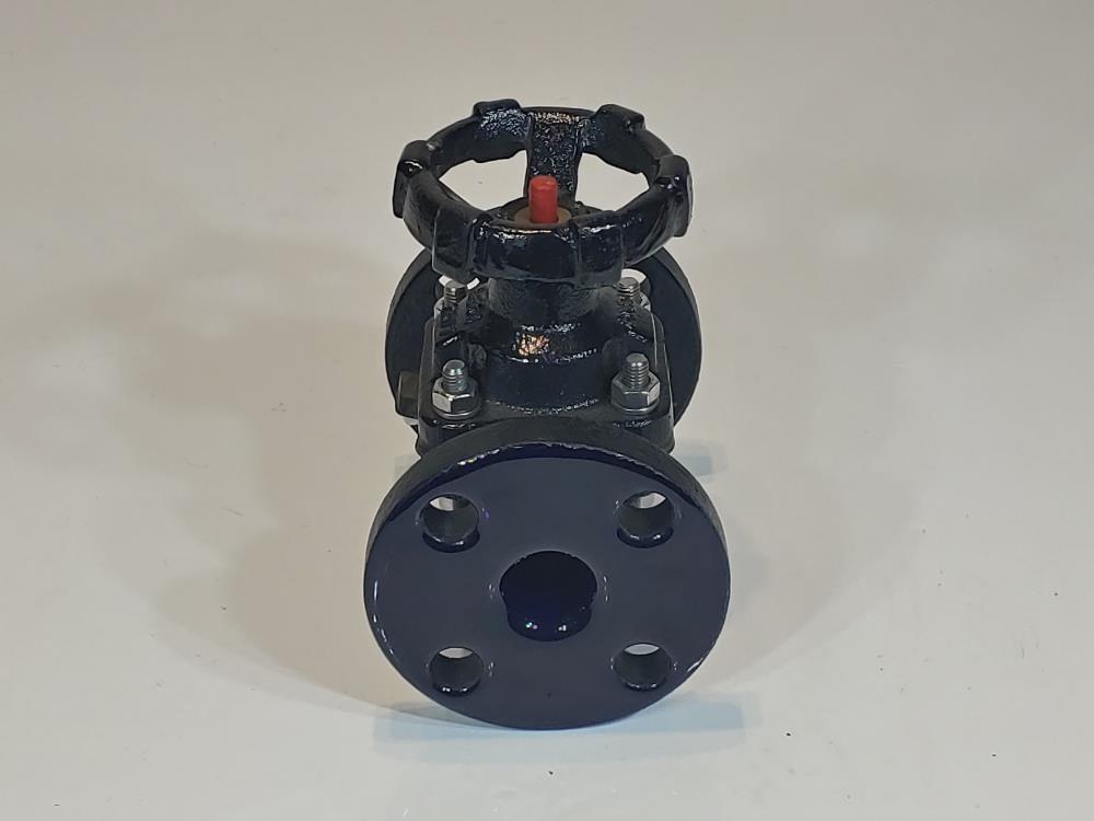 Gemu Glass Lined Diaphragm Valve 1" / 150 PSI