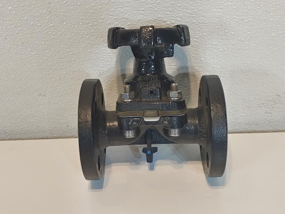 Gemu Glass Lined Diaphragm Valve 1" / 150 PSI