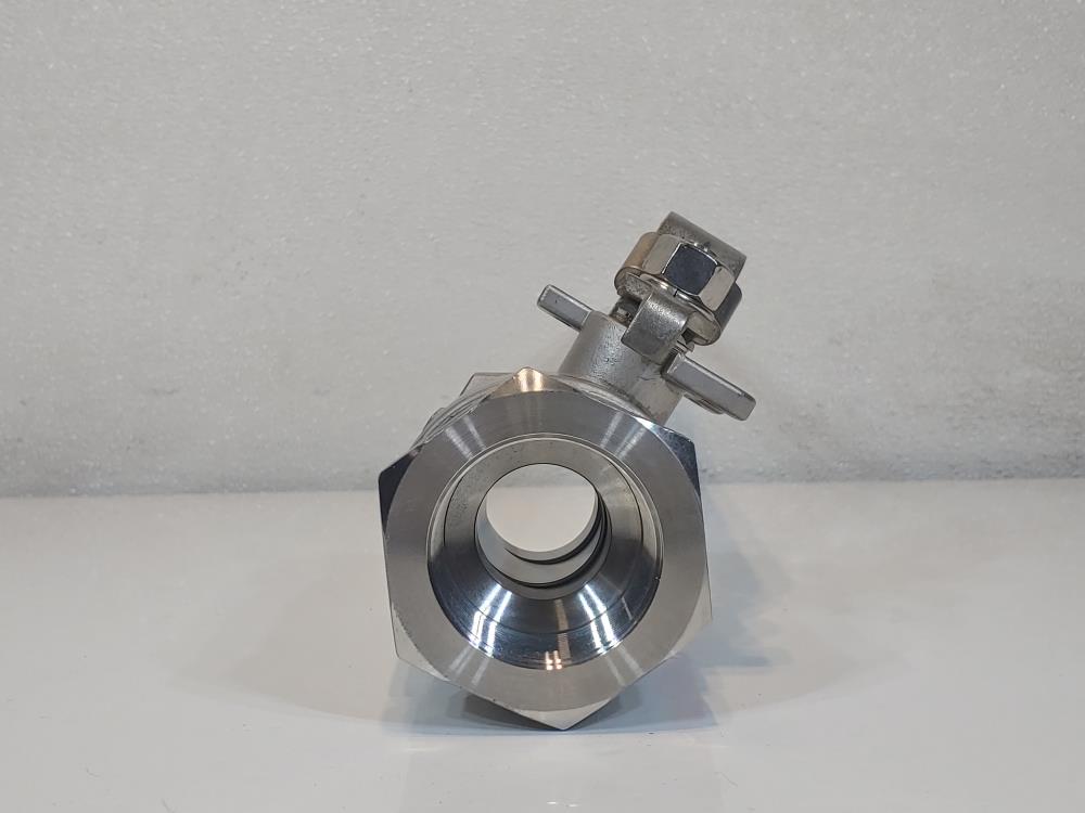 Mako 2" Class 1500 Reduced Port Threaded Stainless Steel Ball Valve