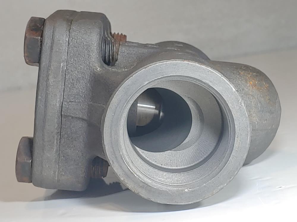 Smith 1-1/2" 800#  Carbon Steel Piston Check Valve