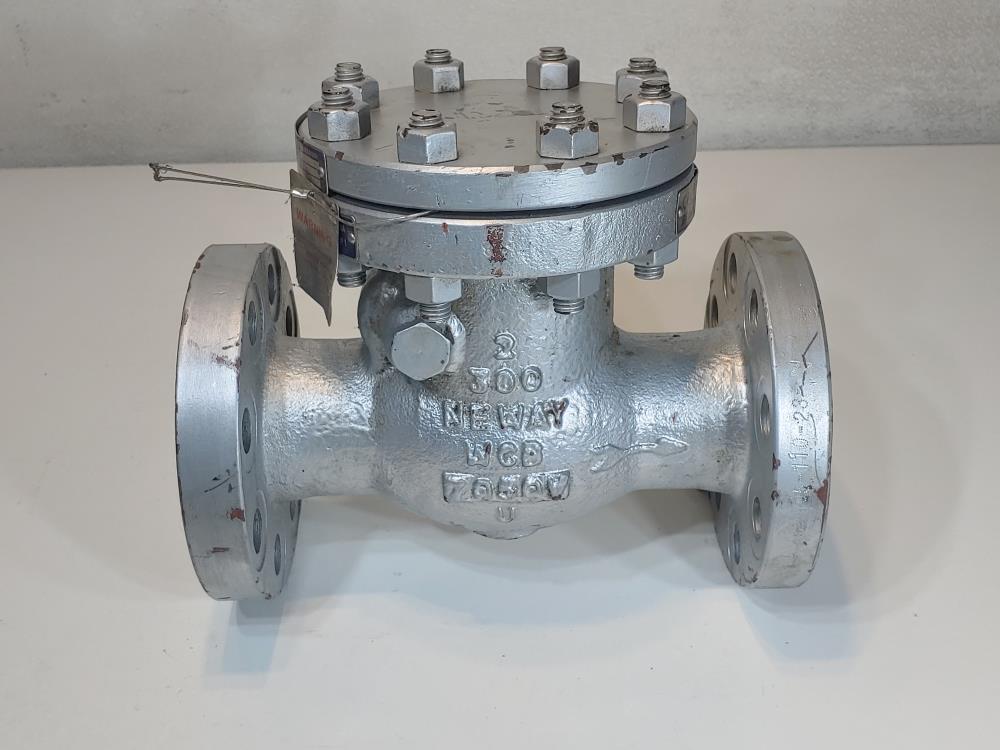 Neway 2" 300# Flanged WCB Swing Check Valve