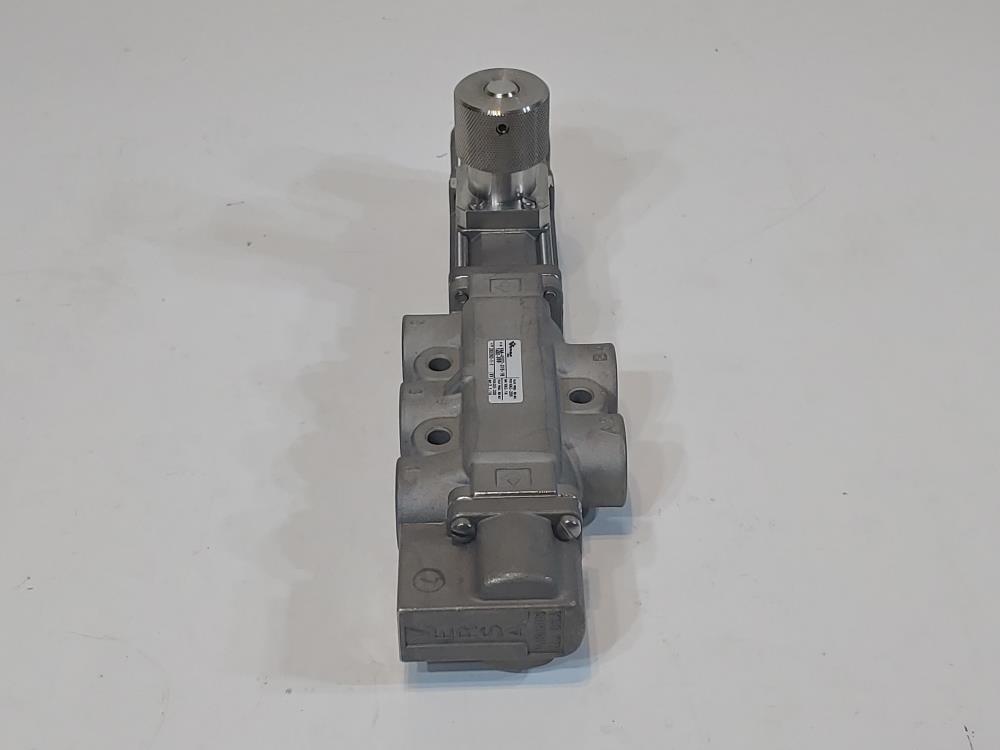 Versa 4 Way / 2 Position Directional Valve VAA-4502-316-181ABE-PPP -  1/2"NPT