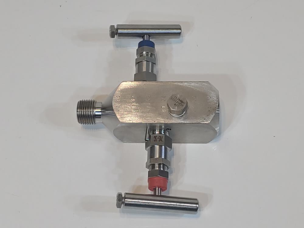 Anderson Greenwood Tescom Block and Bleed Manifold Valve M25VIS-44-SG