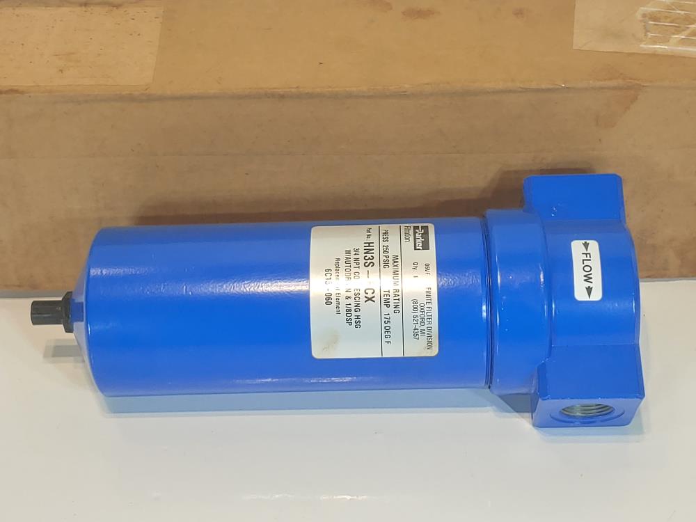 Parker Finite 3/4" NPT Coalescing Filter HN3S-6CX