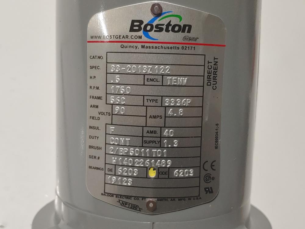 Boston Gear PM950AT-B / 33-201-Z122 Permanent Magnetic Motor