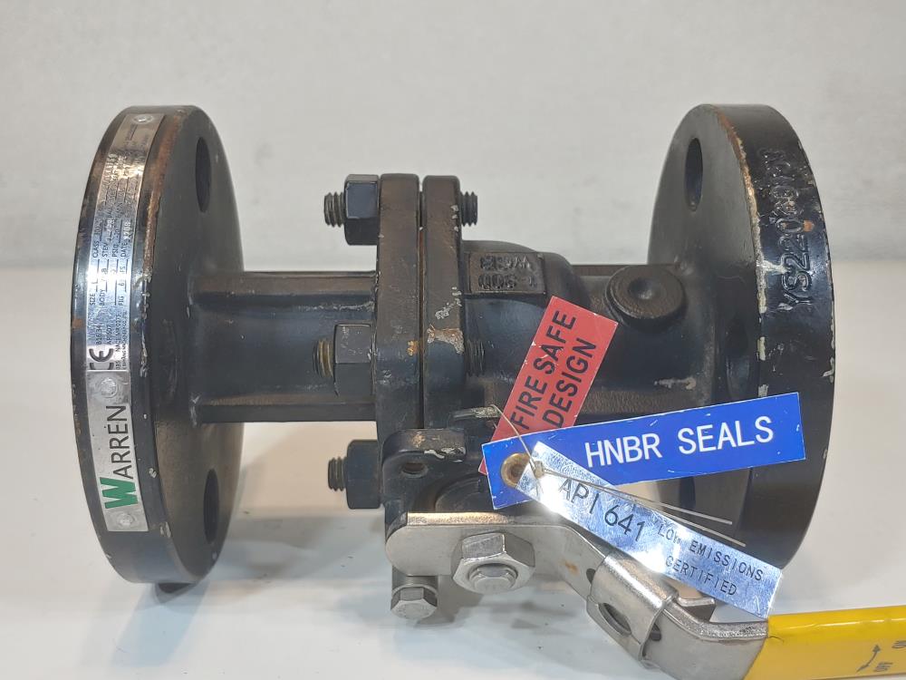 Warren 1" 300# 2-Piece WCB Ball Valve