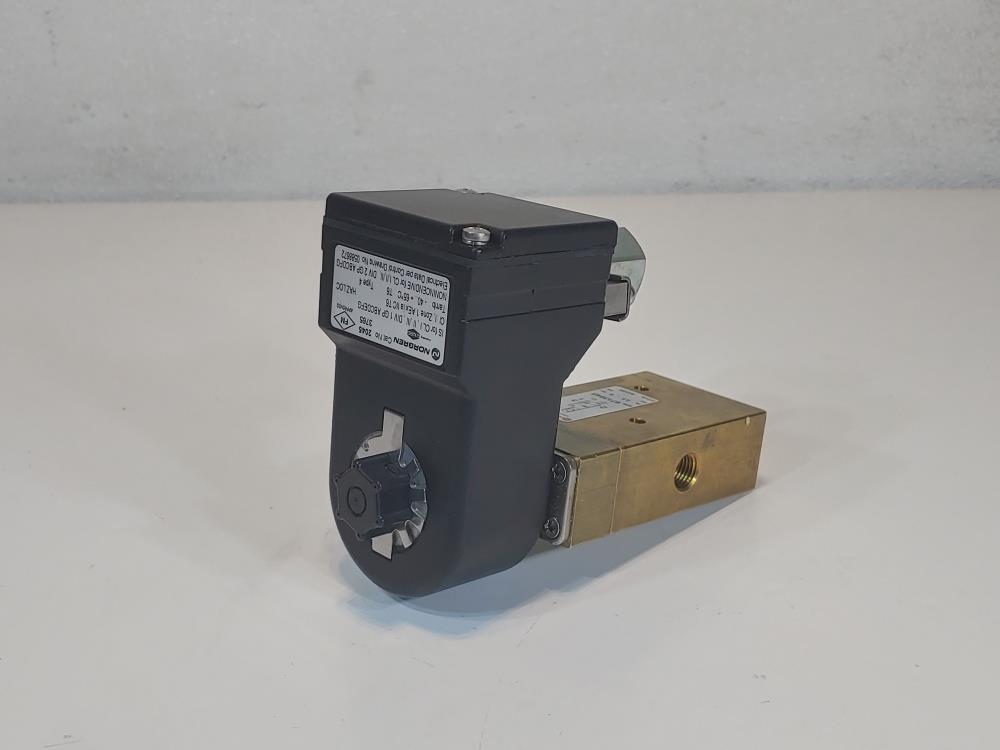 Norgren Herion CAT#: 2045 Solenoid Valve,  ID: 9713645 w/ Coil 