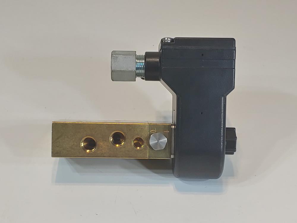 Norgren Herion CAT#: 2045 Solenoid Valve,  ID: 9713645 w/ Coil 