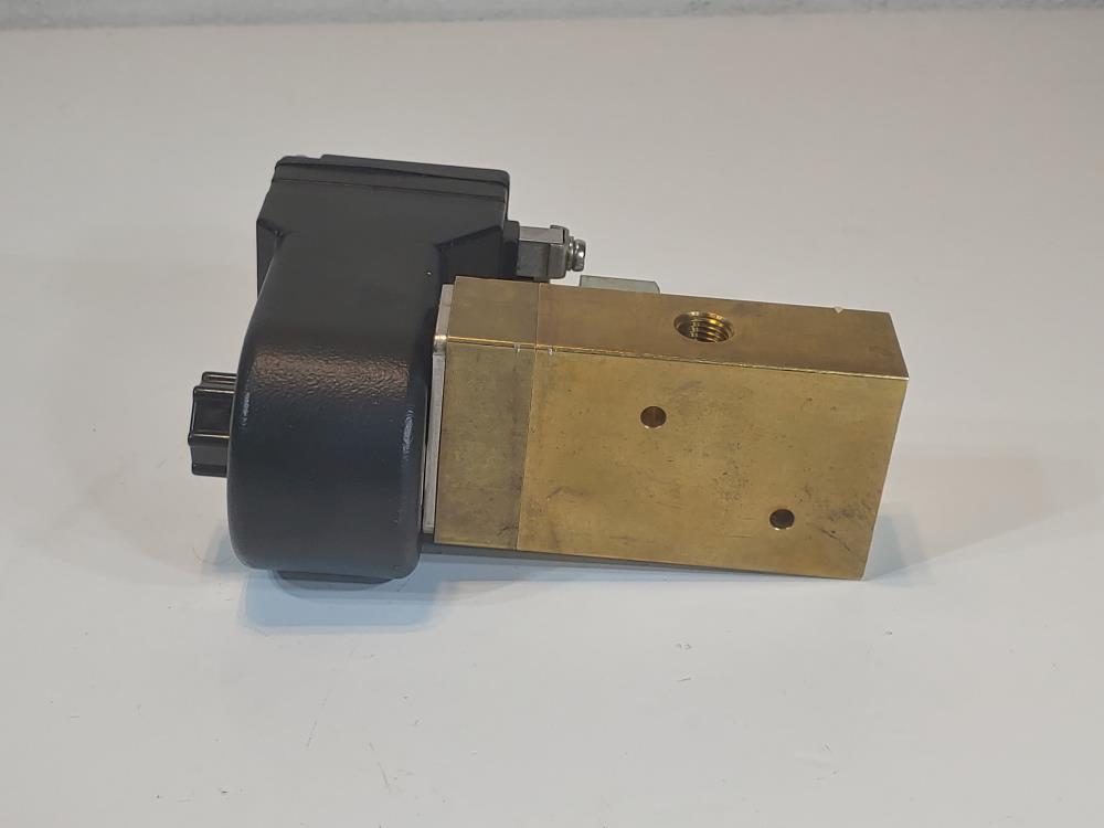 Norgren Herion CAT#: 2045 Solenoid Valve,  ID: 9713645 w/ Coil 