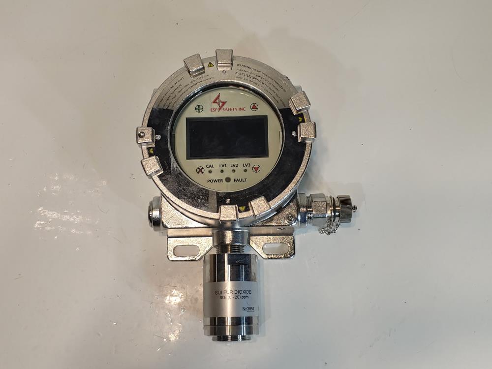 ESP Safety Vector Field Control Unit - SO2 Gas Detector