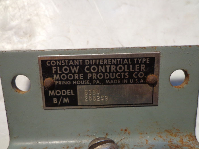 MOORE BOOSTER RELAY & FLOW CONTROLLER  61L -OR- 63BU