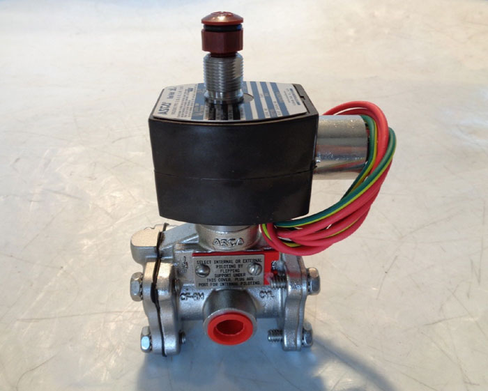 ASCO 3-WAY SOLENOID VALVE - CAT #: EV8003G300