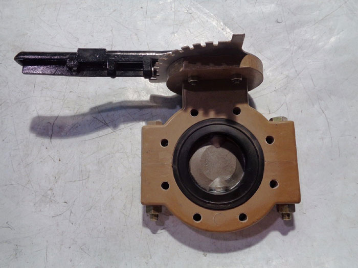 NIL-COR 4" BI-DIRECTIONAL SHUT-OFF BUTTERFLY VALVE 04-700-L-H-S-B-LD