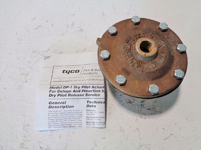 TYCO DRY PILOT ACTUATOR DP-1