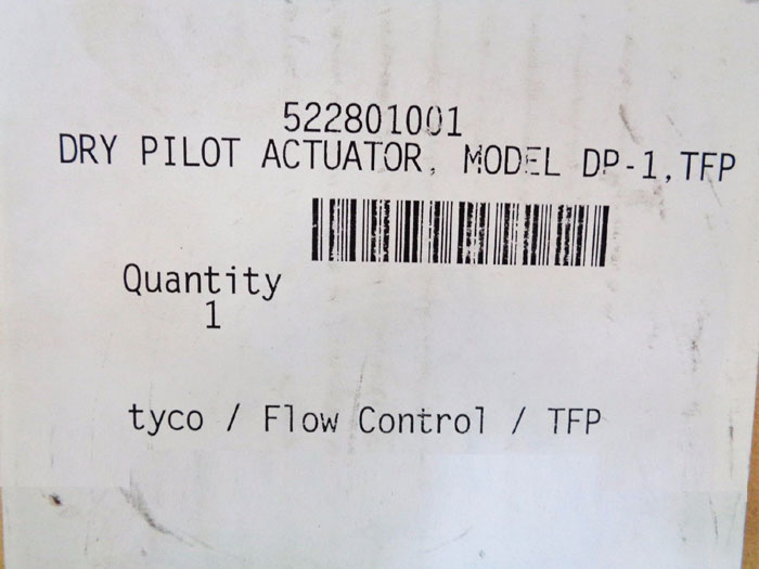 TYCO DRY PILOT ACTUATOR DP-1