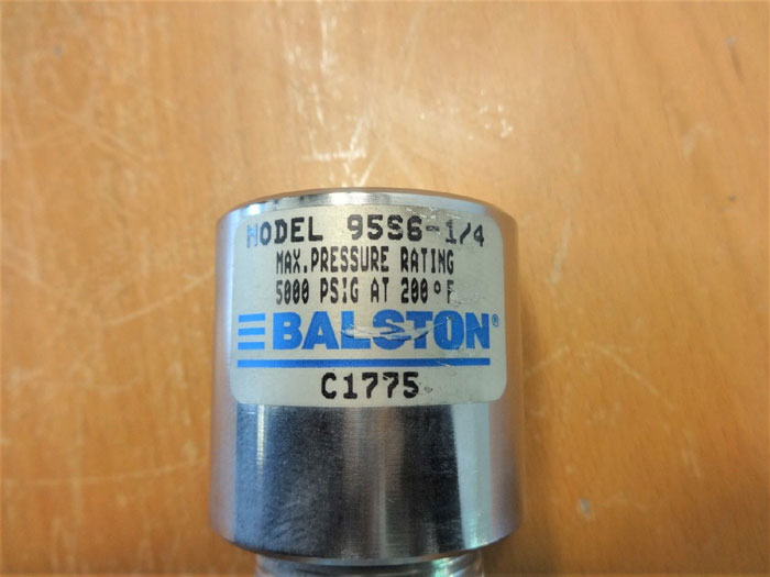 BALSTON 95S6-1/4 SAMPLE FILTER, STAINLESS STEEL