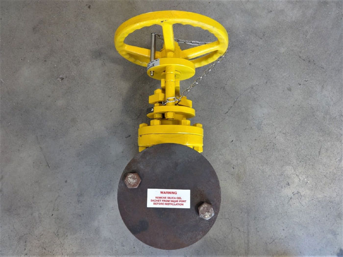 TAYLOR SHAW 2" 300# BELLOWS SEAL GLOBE VALVE LCC MATERIAL, FIG# M5822