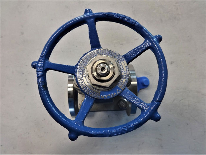 VELAN 1" 150# CF8M GATE VALVE, MODEL C #F05-0064C-13SX W/ MTR DOCUMENTATION