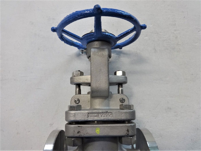 VELAN 1" 150# CF8M GATE VALVE, MODEL C #F05-0064C-13SX W/ MTR DOCUMENTATION