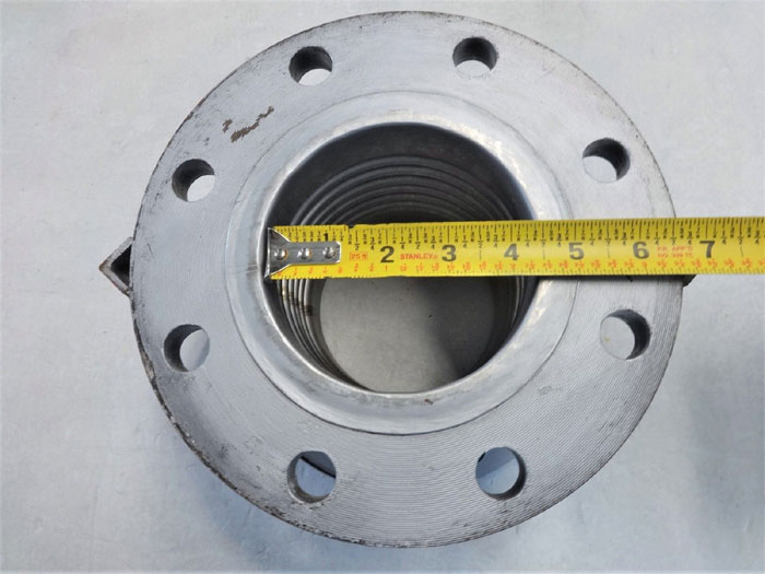 UNAFLEX 4" X 6" METAL EXPANSION JOINT, STAINLESS STEEL BELLOW