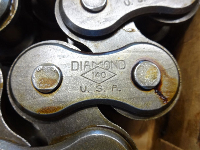 DIAMOND ROLLER CHAIN 140 RIV 10.21 FT, #X-1174-70P