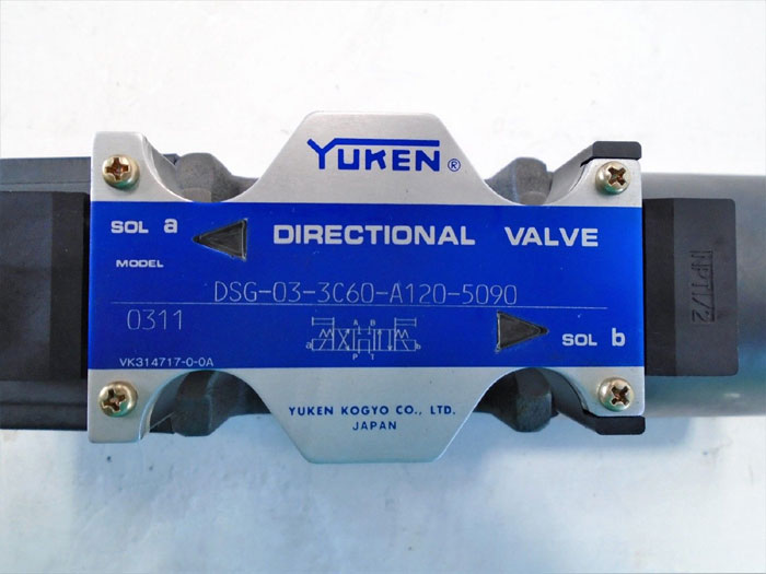 Yuken Directional Valve DSG-03-3C60-A120-5090