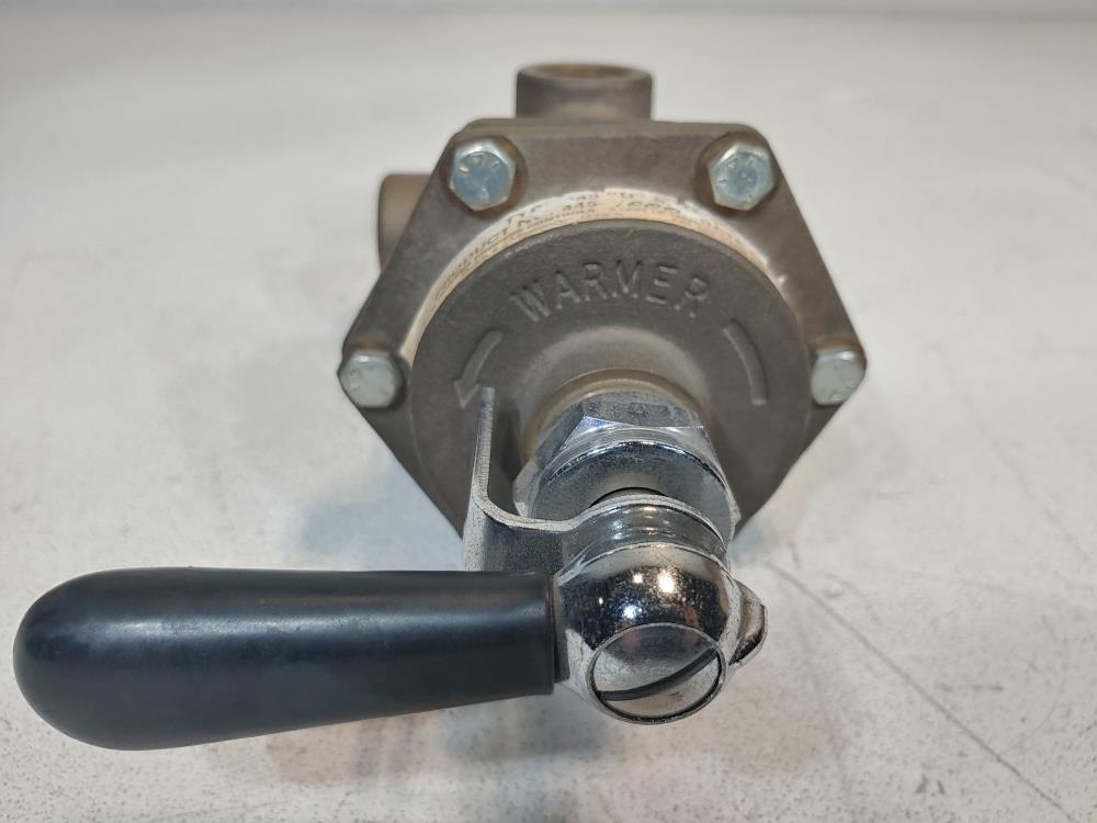 MCC Powers Process Controls Type D 1/2" x 3/4" NPT Water Mixing Valve 445-1000