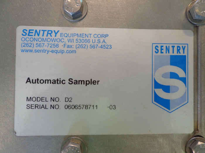 SENTRY AUTOMATIC SAMPLER - MODEL D2