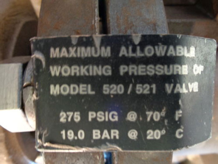 CASHCO  2" ACTUATED VALVE - MODEL 521