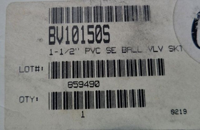 HAYWARD PVC BALL VALVES LOT OF (64)