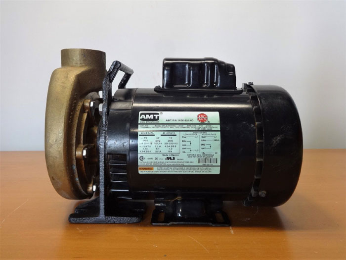 AMT 388F-97 CENTRIFUGAL PUMP 1626-301-00 W/ 1/2 HP MOTOR