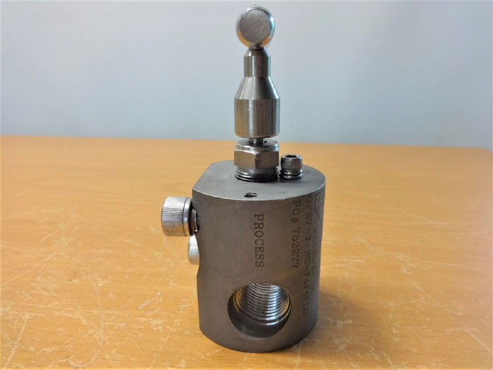 D/A MFG. TEXAS SAMPLING 1/2" 4-WAY SAMPLING VALVE GPSV-T-SS-F4F4FLG, VLSMDSF08GT