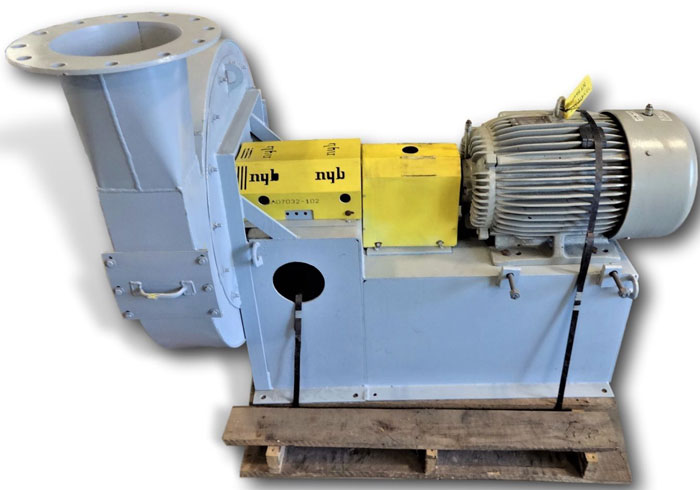 NEW YORK BLOWER CO. FAN BLOWER W/ TOSHIBA EQP 40 HP MOTOR *RECONDITIONED*