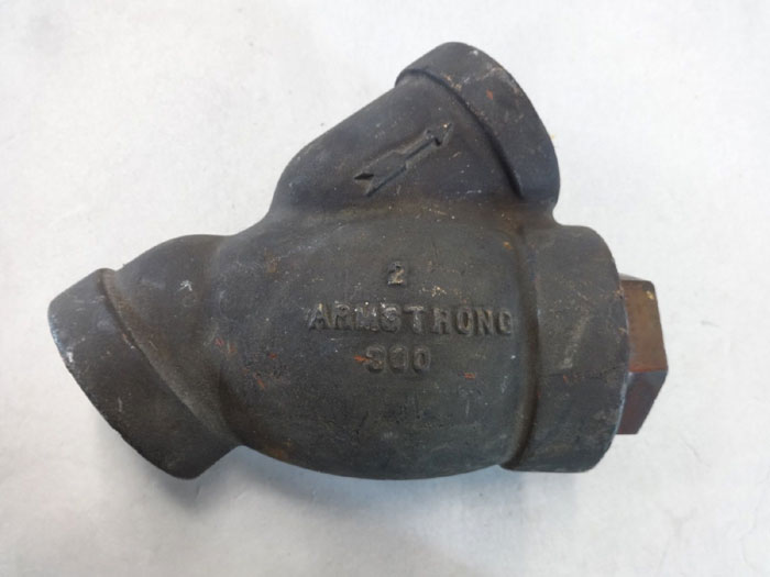 ARMSTRONG Y-STRAINER VALVE, 2" NPT 300# CAST BRONZE