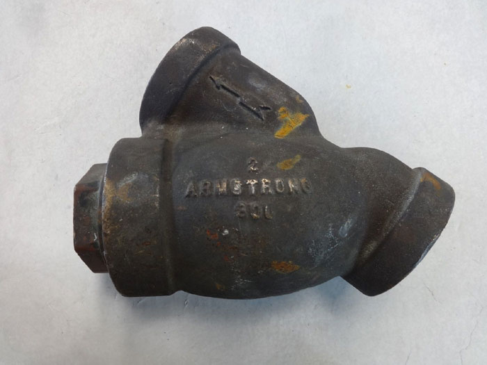 ARMSTRONG Y-STRAINER VALVE, 2" NPT 300# CAST BRONZE